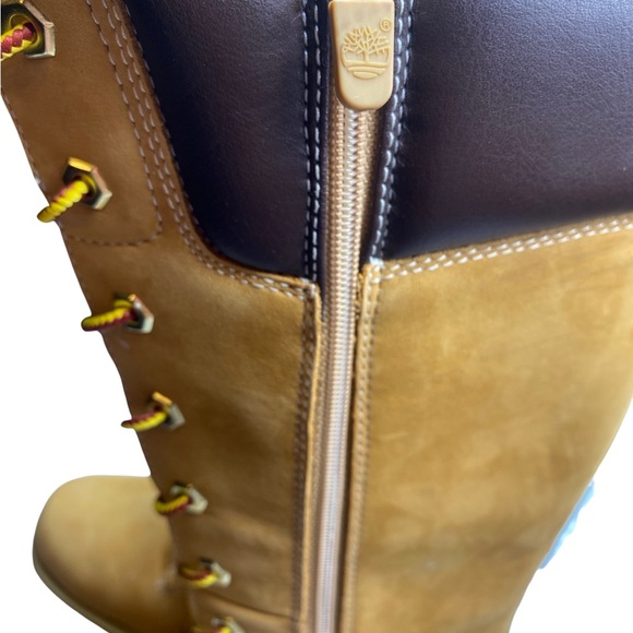 Timberland Tall Calf Length Boots women’s size 5 - Picture 7 of 11